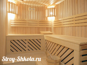 Соединенный каркас для бани - фото
