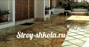 Травертиновая плитка