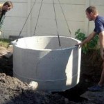Выгребная яма из бетонных колец Выгребная яма из бетонных колец